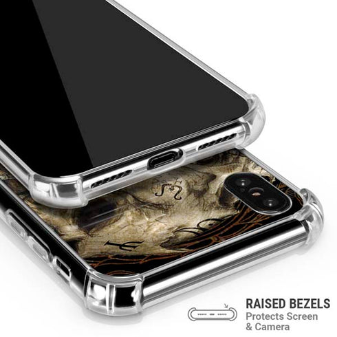 Alchemy Carta Gestaltkopf iPhone XS Max Clear Case